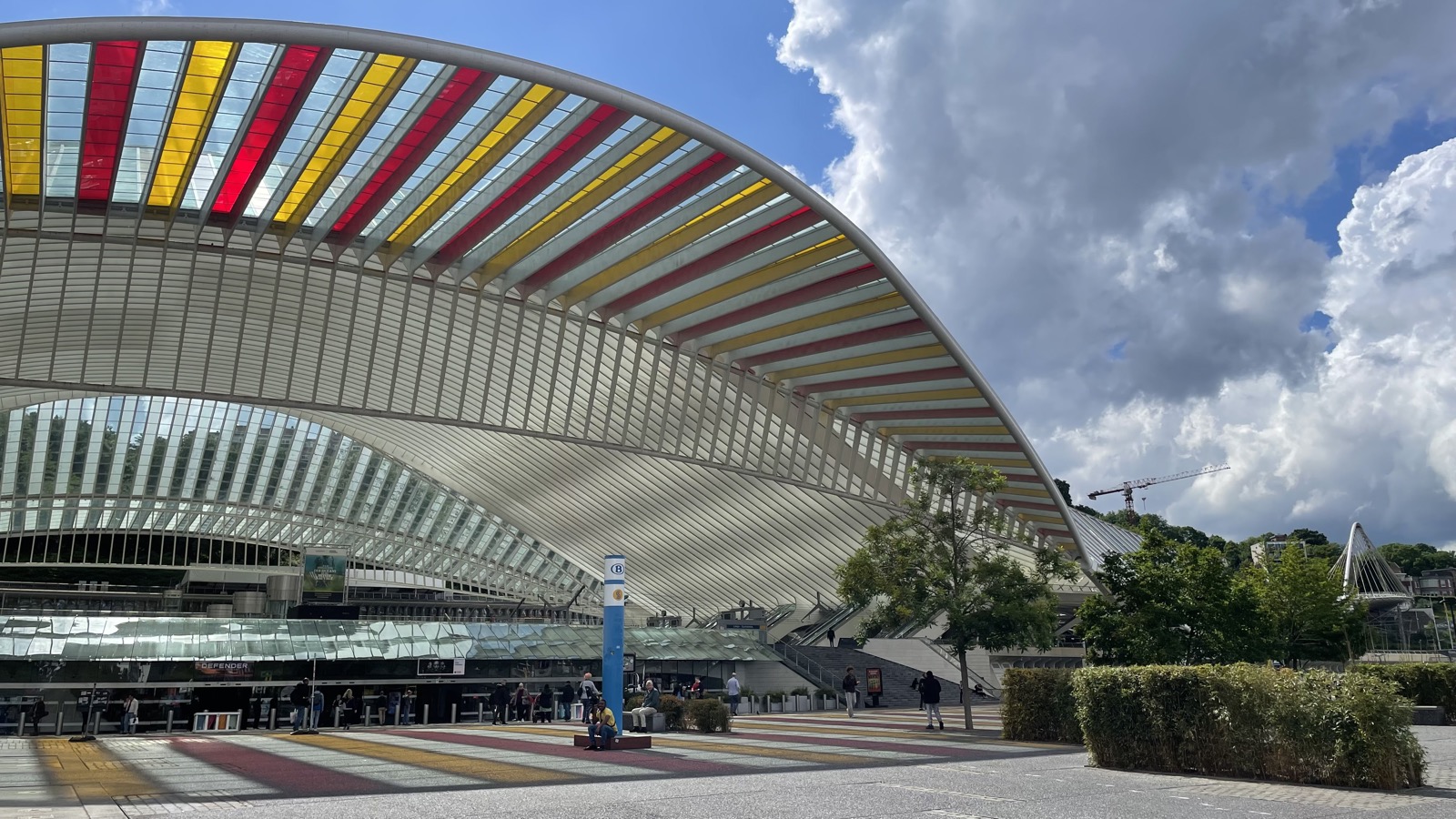 Station Luik-Guillemins als achtergrond voor sugar dating in Luik